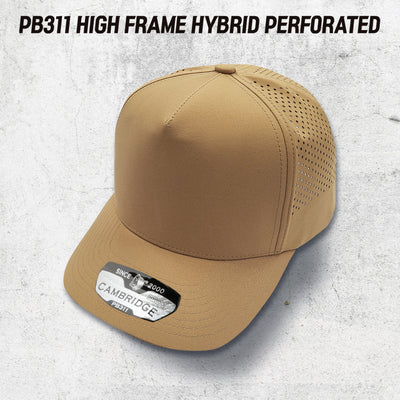 PITBULL CAMBRIDGE PB311 5 PANEL PERFORATED CAP HAT